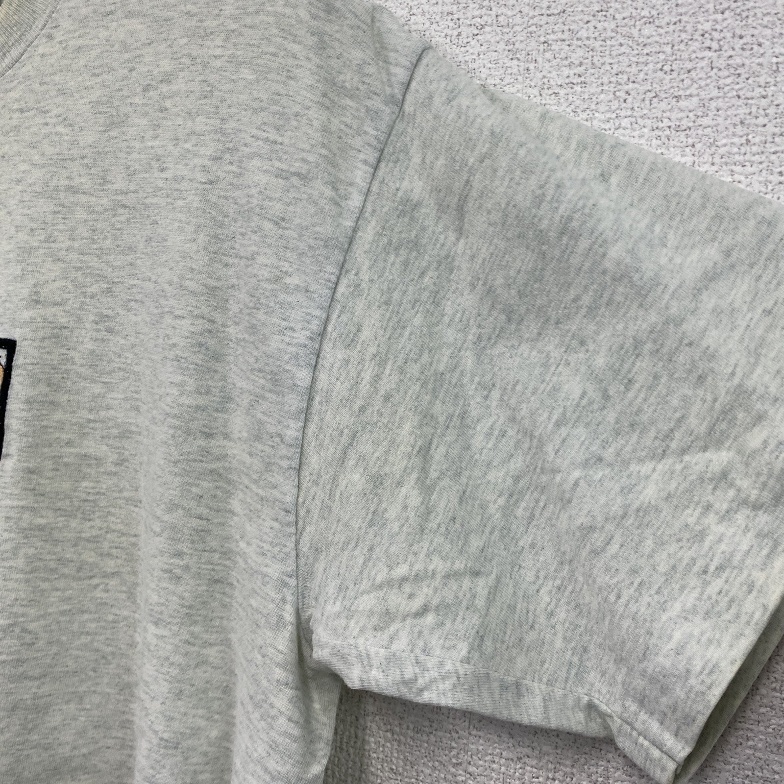 90s　LOONEY TUNES　ルーニー・テューンズ　半袖Tシャツ　シングルステッチ　霜降りグレー　Mサイズ