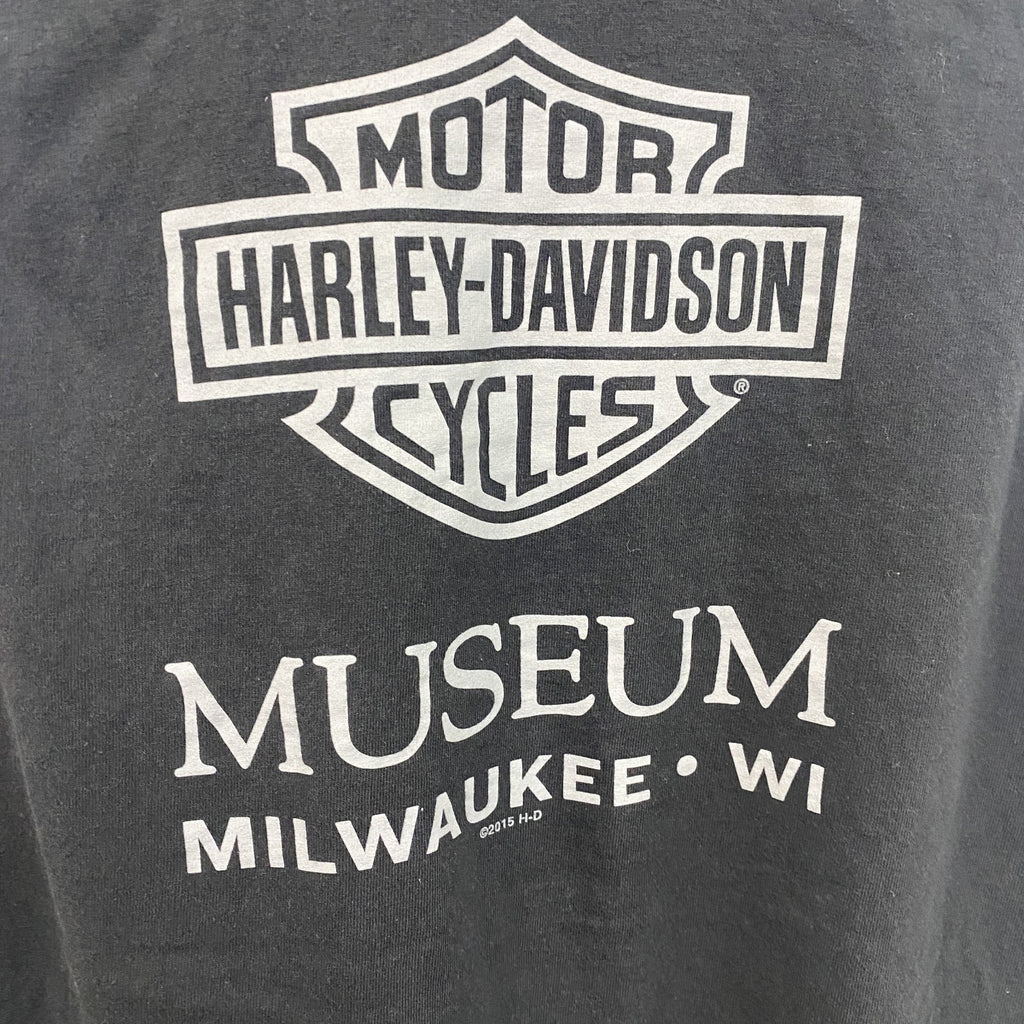 HARLEY DAVIDSON　ハーレーダビッドソン　タンクトップ/ノースリーブ　黒　ブラック