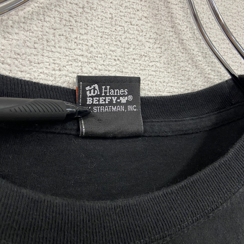 HARLEY DAVIDSON　ハーレーダビッドソン　半袖両面プリントTシャツ　黒　ブラック