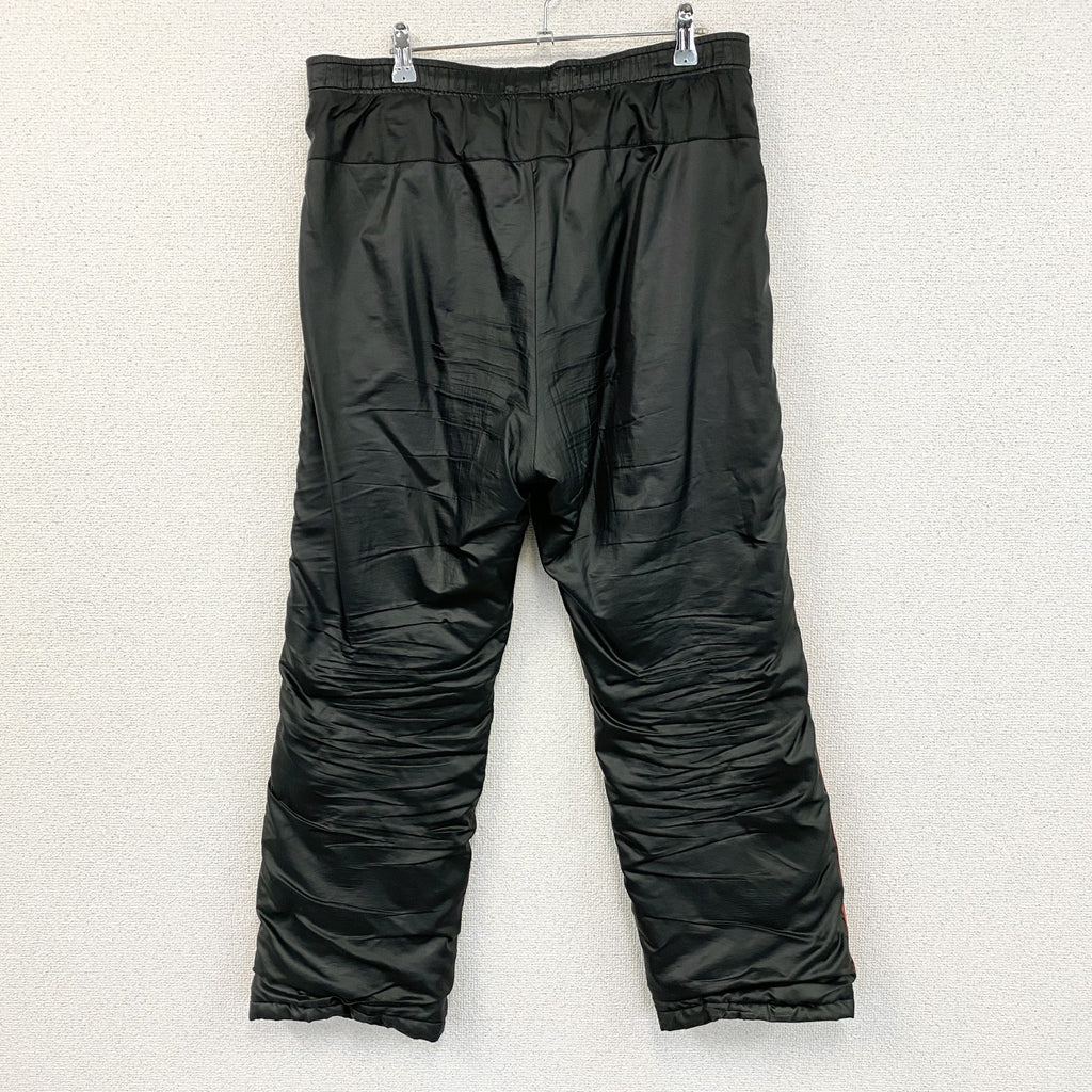 adidas　アディダス　トラックパンツ　ウィンドブレーカーパンツ　黒　ブラック　Lサイズ