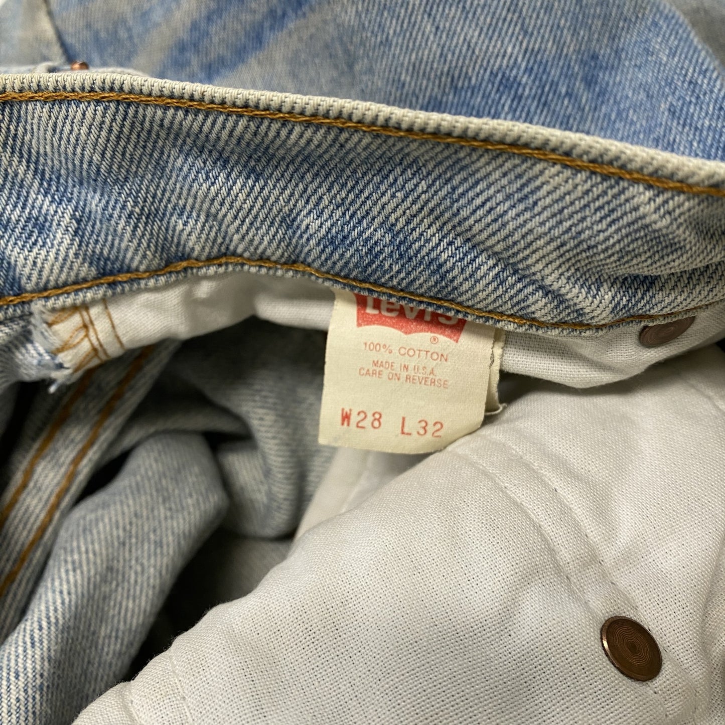 Levi's　リーバイス　610-0217　デニムパンツ/ジーンズ　ジップフライ　インディゴ　W28サイズ
