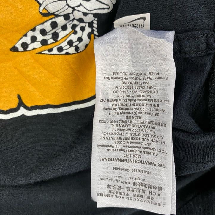 古着 used　NIKE　ナイキ　半袖プリントTシャツ　ピッツバーグ　パイレーツ　クルーネック　黒　ブラック　Lサイズ