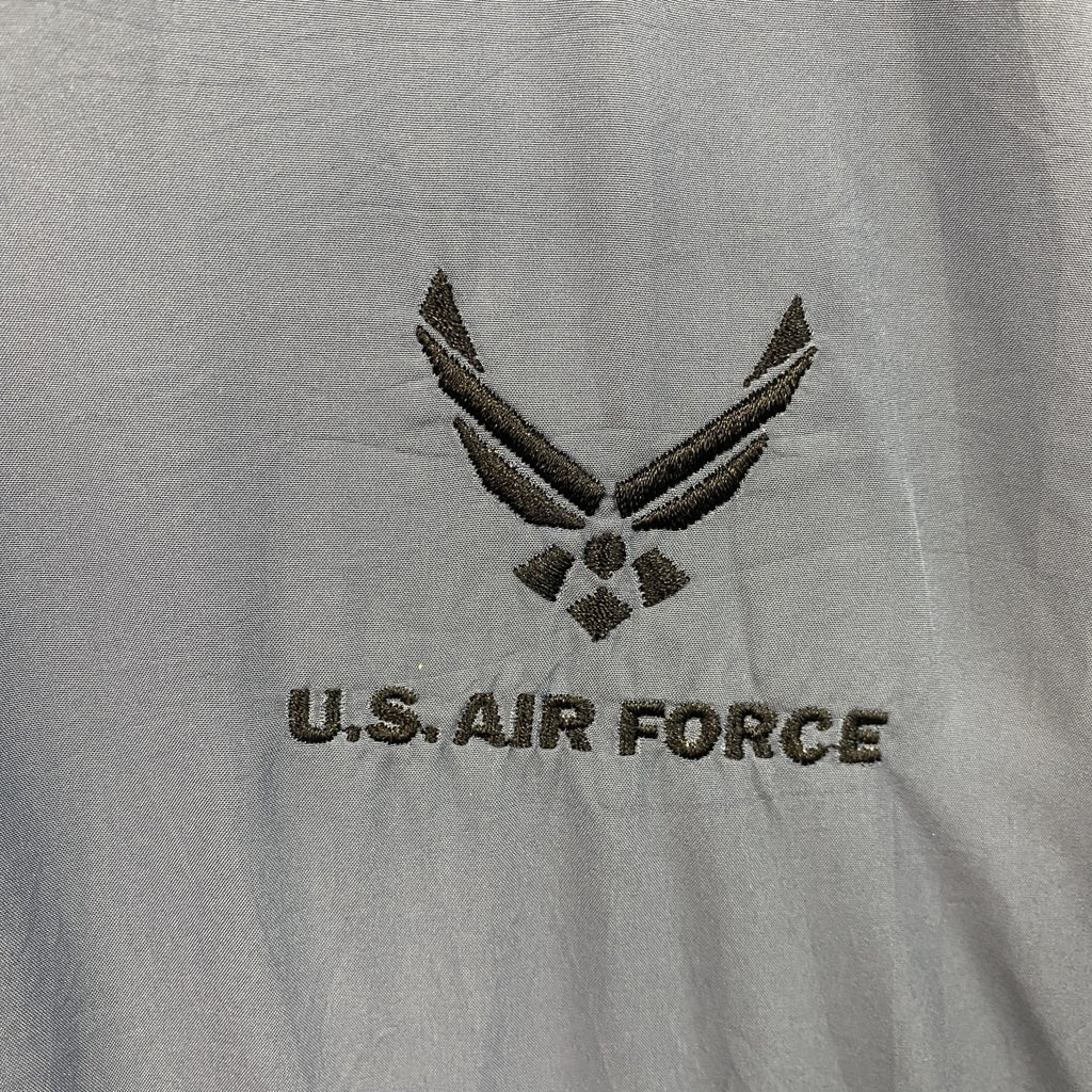 arc　U.S.AIR FORCE　プルオーバージャケット　ハーフジップ　青　ブルー　XLサイズ