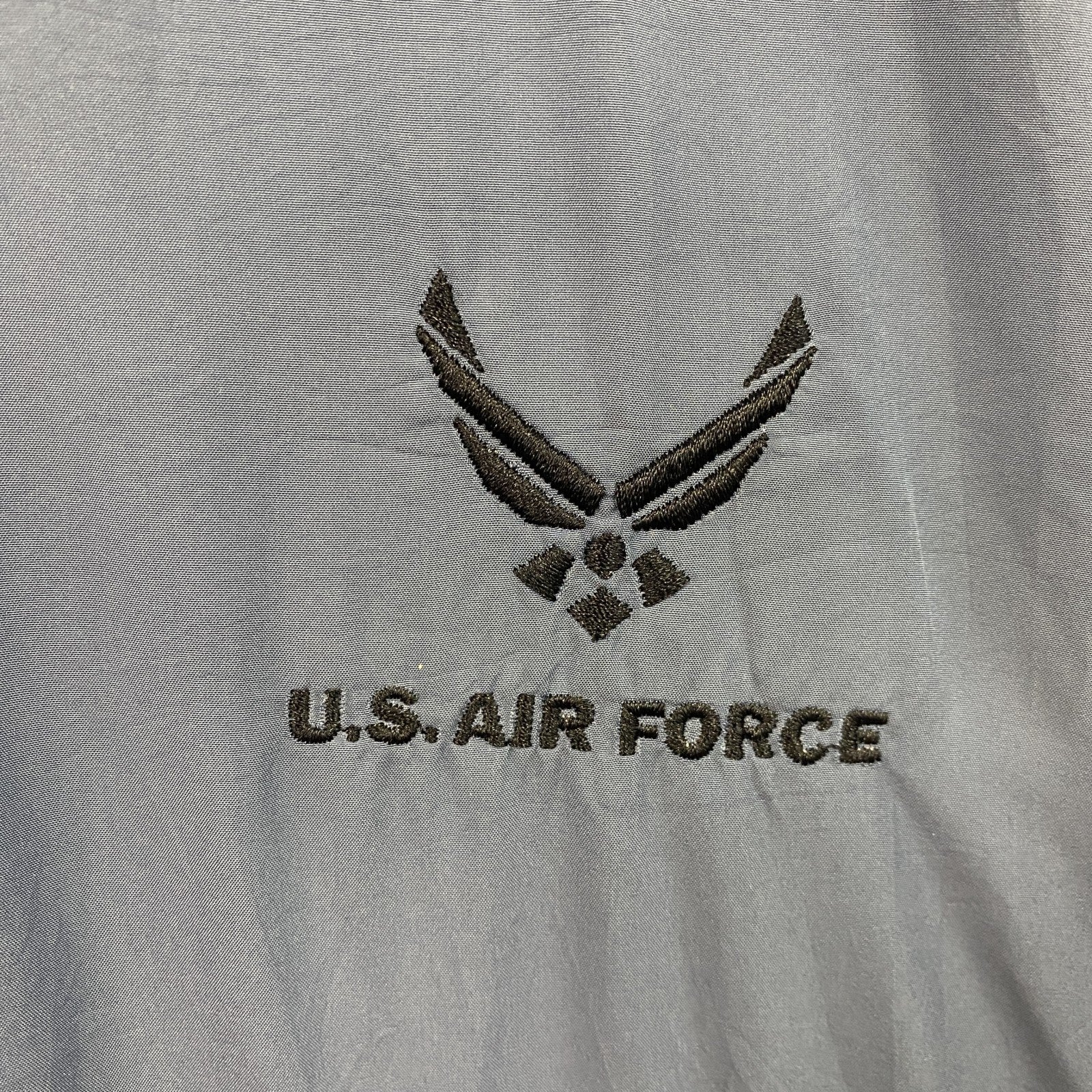 arc　U.S.AIR FORCE　プルオーバージャケット　ハーフジップ　青　ブルー　XLサイズ