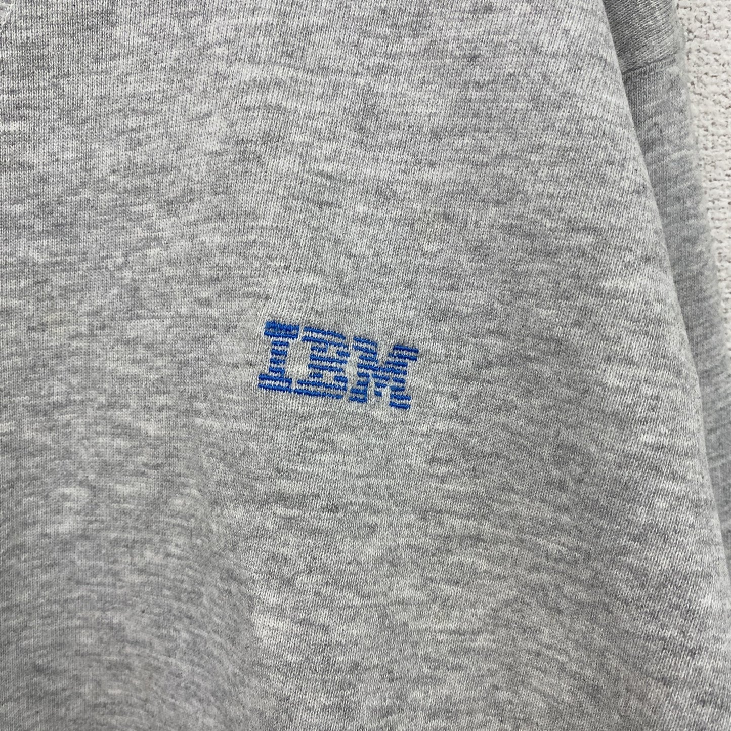90s　Champion　チャンピオン　IBM　スウェット/トレーナー　前V　ヴィンテージ　グレー　Mサイズ