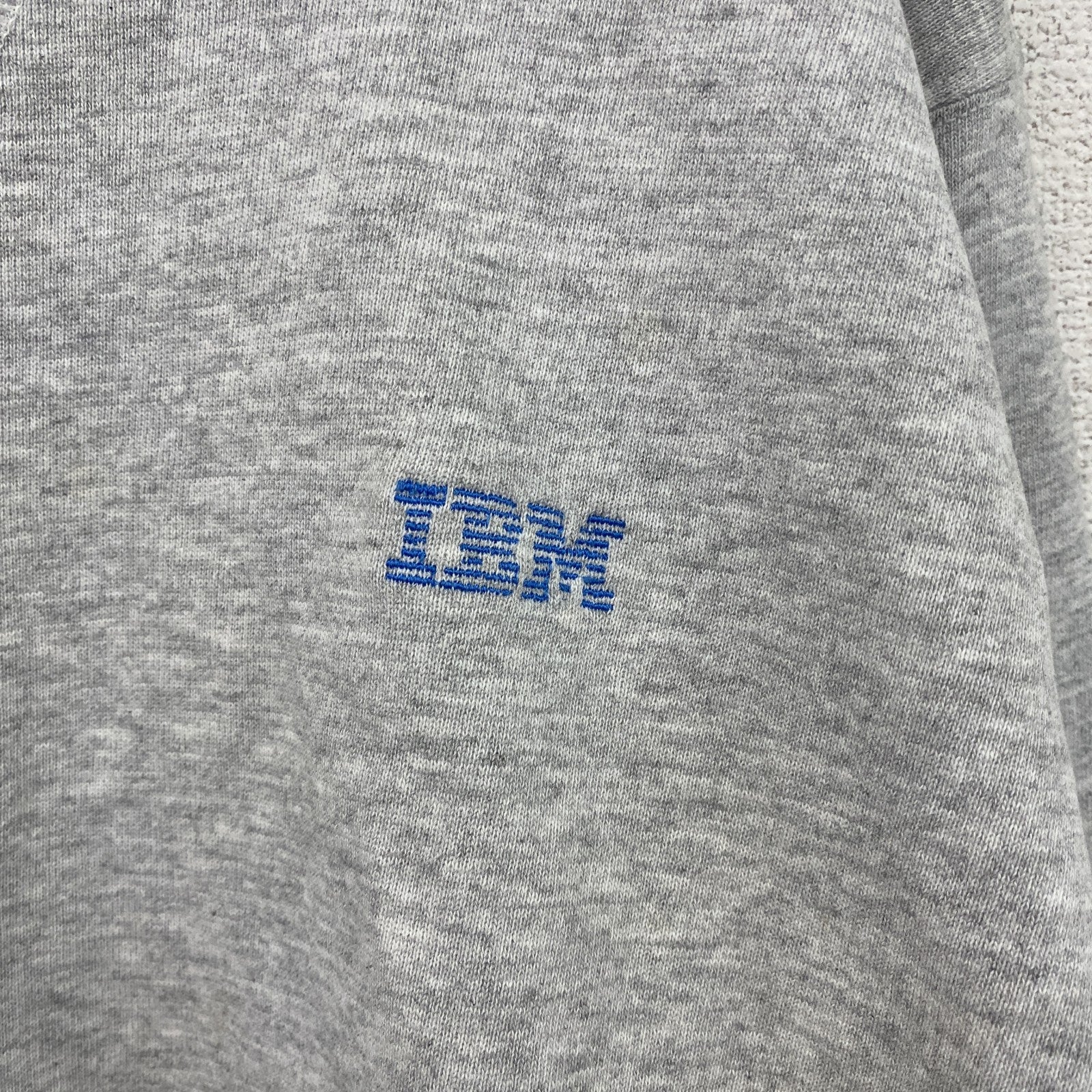 90s　Champion　チャンピオン　IBM　スウェット/トレーナー　前V　ヴィンテージ　グレー　Mサイズ