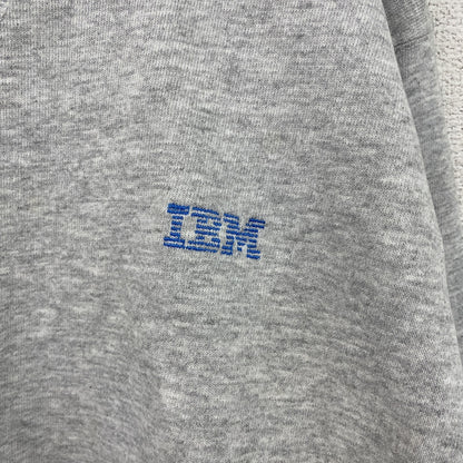 90s　Champion　チャンピオン　IBM　スウェット/トレーナー　前V　ヴィンテージ　グレー　Mサイズ