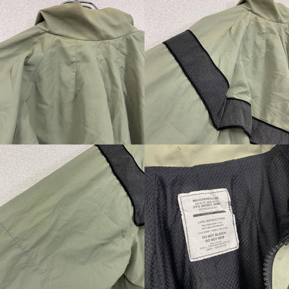 00s　U.S.ARMY　IPFU　トレーニングジャケット　ナイロンジャケット　ミリタリー　ヴィンテージ　カーキ　Mサイズ