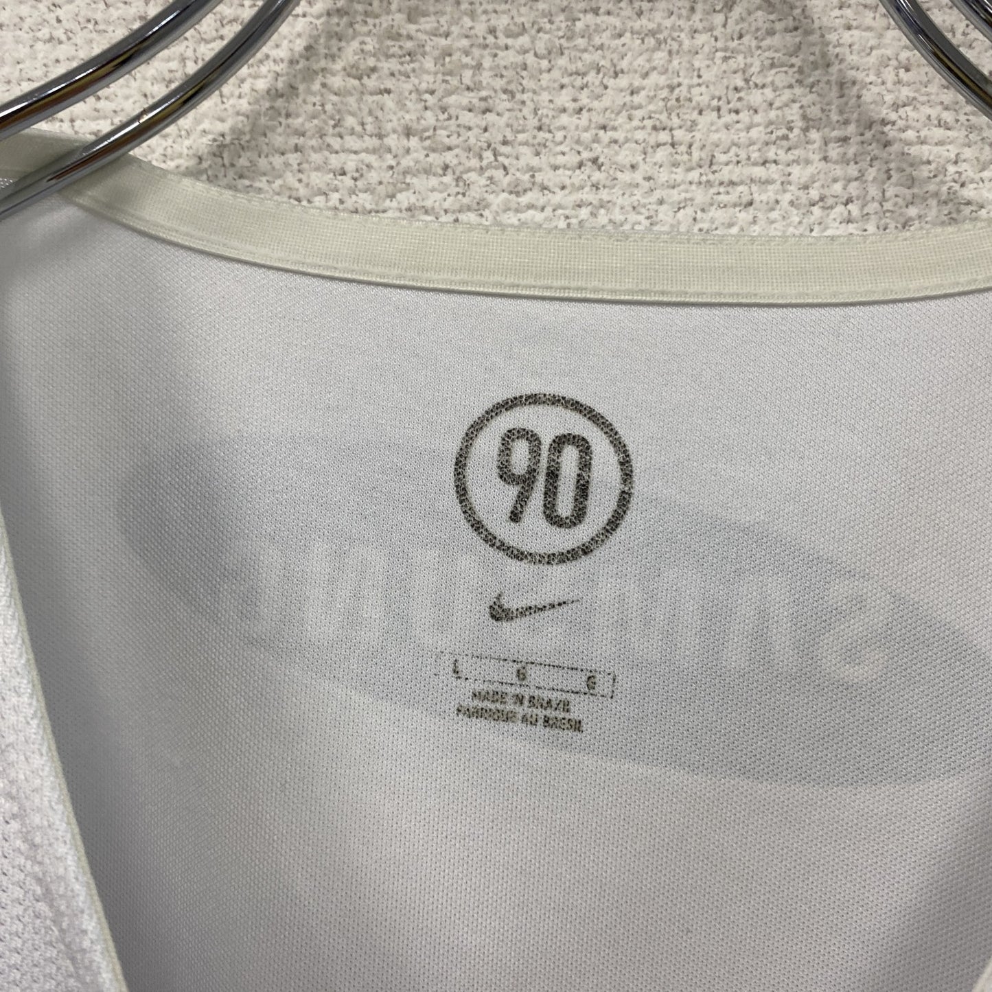 NIKE　ナイキ　Corinthians　コリンチャンス　ユニフォーム　ゲームシャツ　白　ホワイト　Lサイズ
