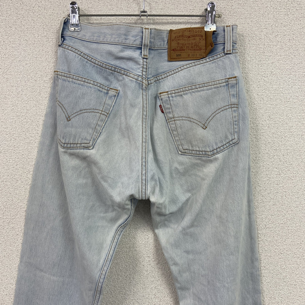 Levi's　リーバイス　501　デニムパンツジーンズ　ボタンフライ　インディゴ　30サイズ