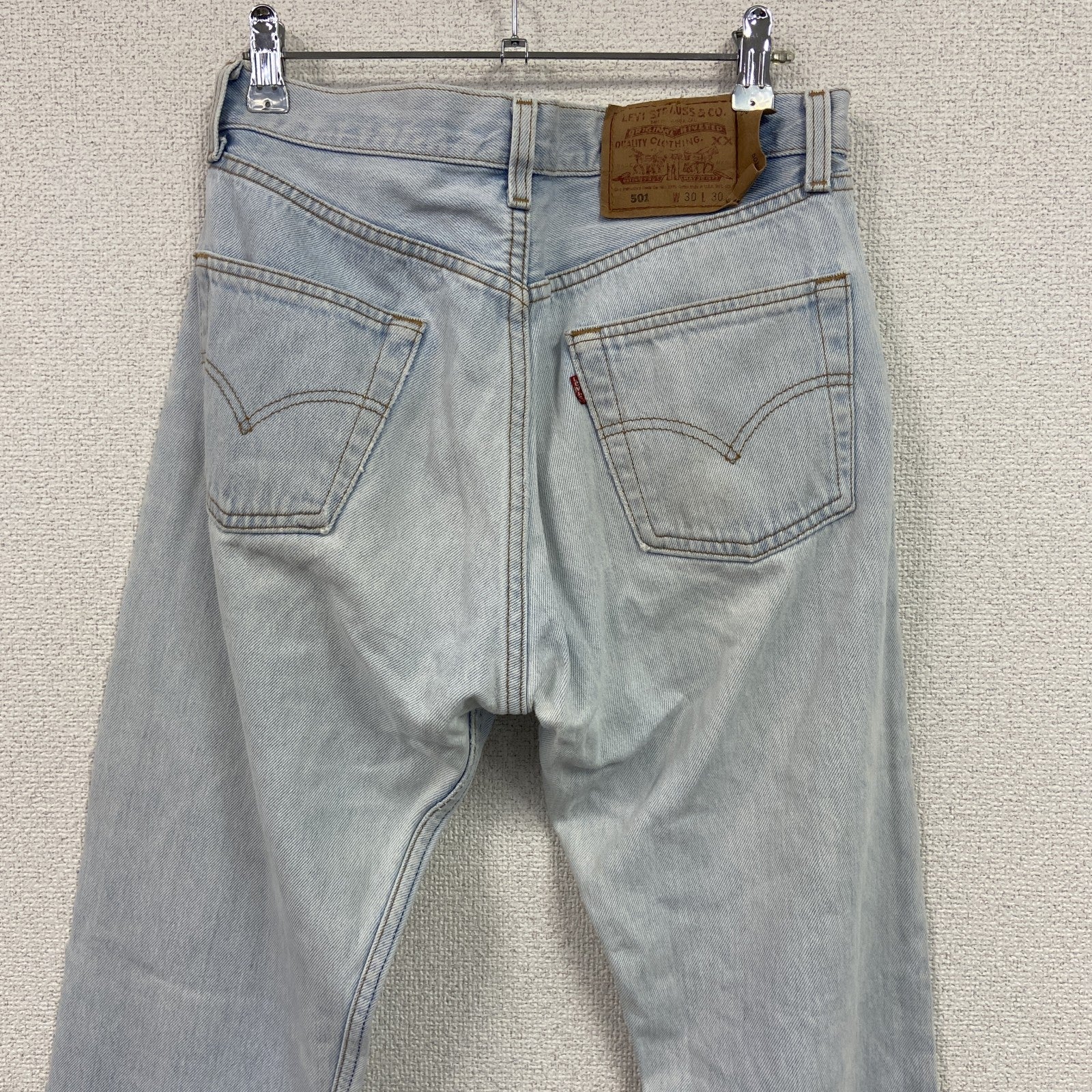 Levi's　リーバイス　501　デニムパンツジーンズ　ボタンフライ　インディゴ　30サイズ