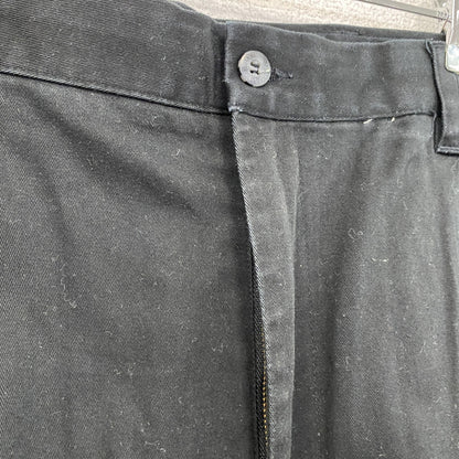 DOCKERS　ドッカーズ　チノパン　タック入り　ジップフライ　黒　ブラック　W36サイズ