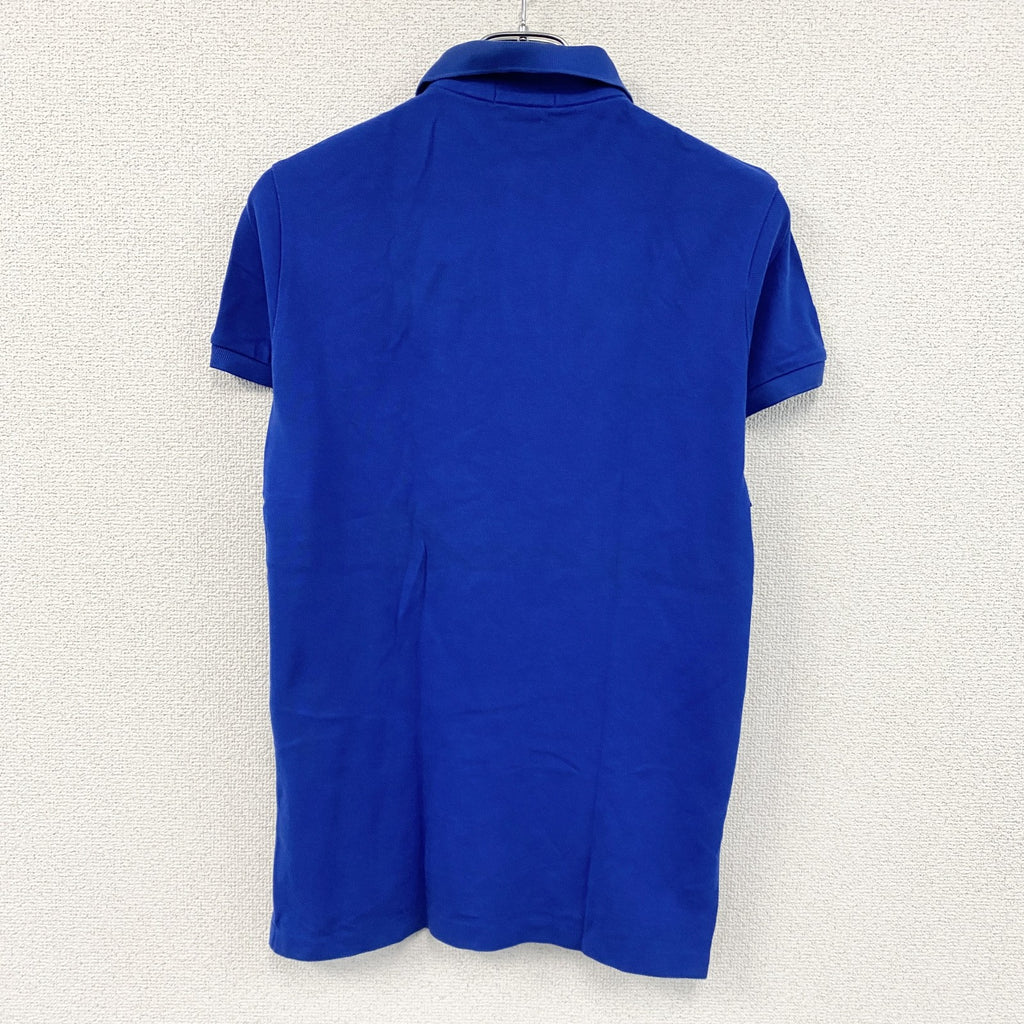 POLO RALPH LAUREN　ポロラルフローレン　半袖ポロシャツ　ダブルビッグポニー　青　ブルー　XSサイズ　
