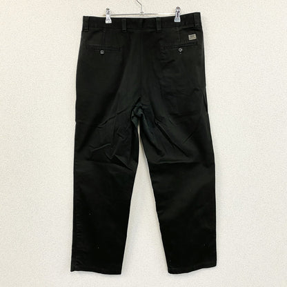 DOCKERS　ドッカーズ　チノパン　タック入り　ジップフライ　黒　ブラック　W36サイズ