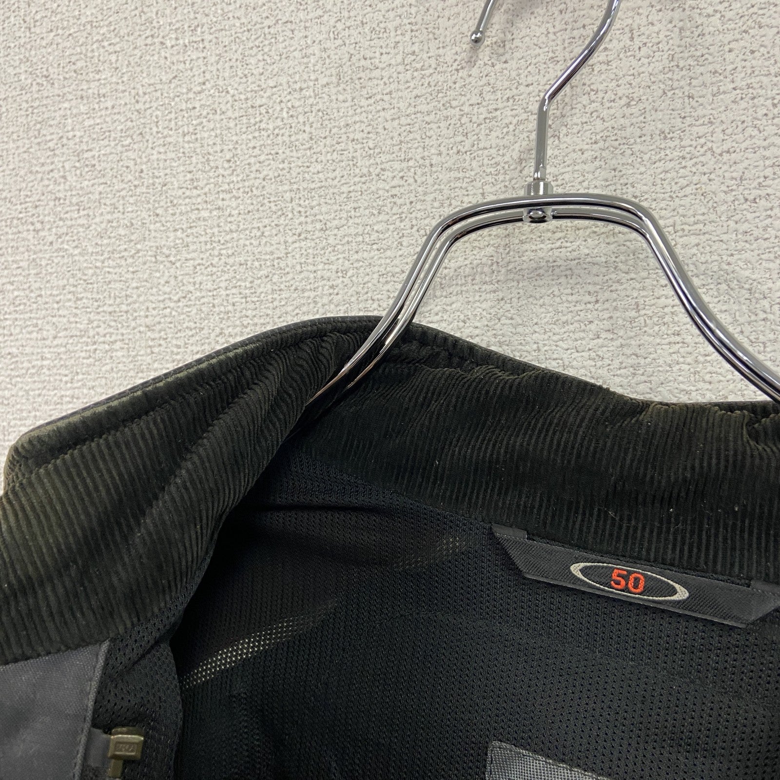 SPIDI　レザージャケット　ライディングジャケット　レーシングスーツ　黒　ブラック　50サイズ
