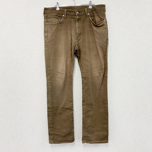 Wrangler　ラングラー　デニムパンツ/ジーンズ　ジップフライ　フェード　茶色　ブラウン　36サイズ
