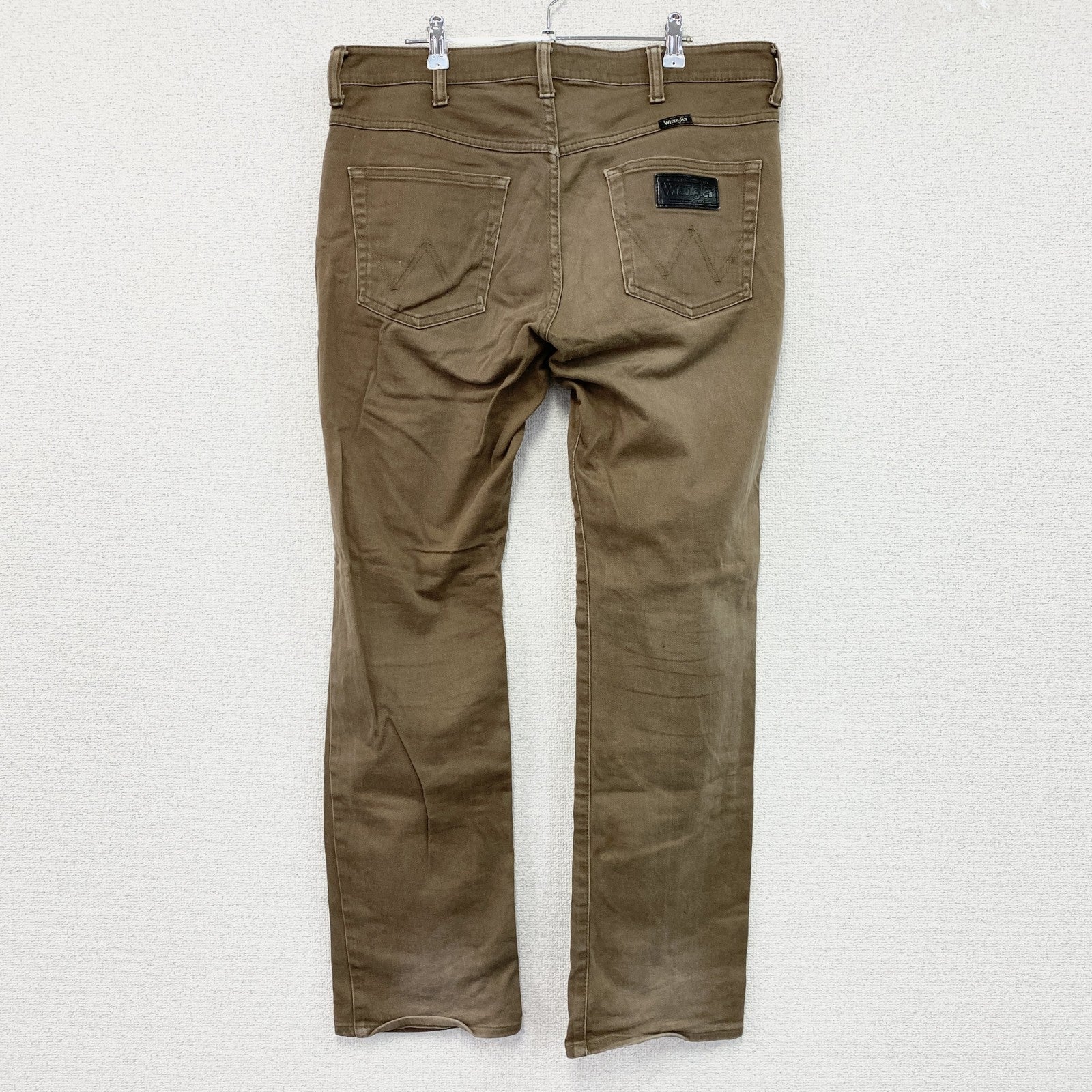 Wrangler　ラングラー　デニムパンツ/ジーンズ　ジップフライ　フェード　茶色　ブラウン　36サイズ