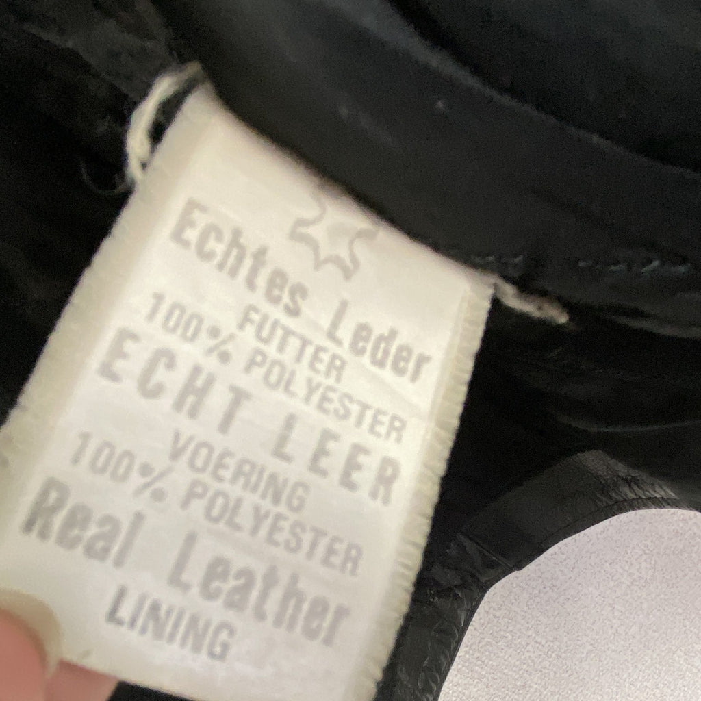 master's Leather　レザージャケット　ダブルライダースジャケット　ユーロ　黒　ブラック　42