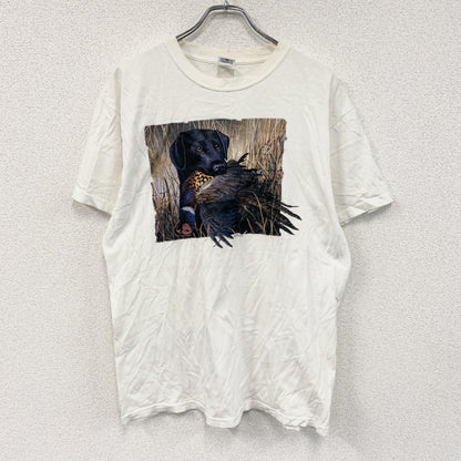 anvil　アンビル　半袖プリントTシャツ　白　ホワイト　Lサイズ