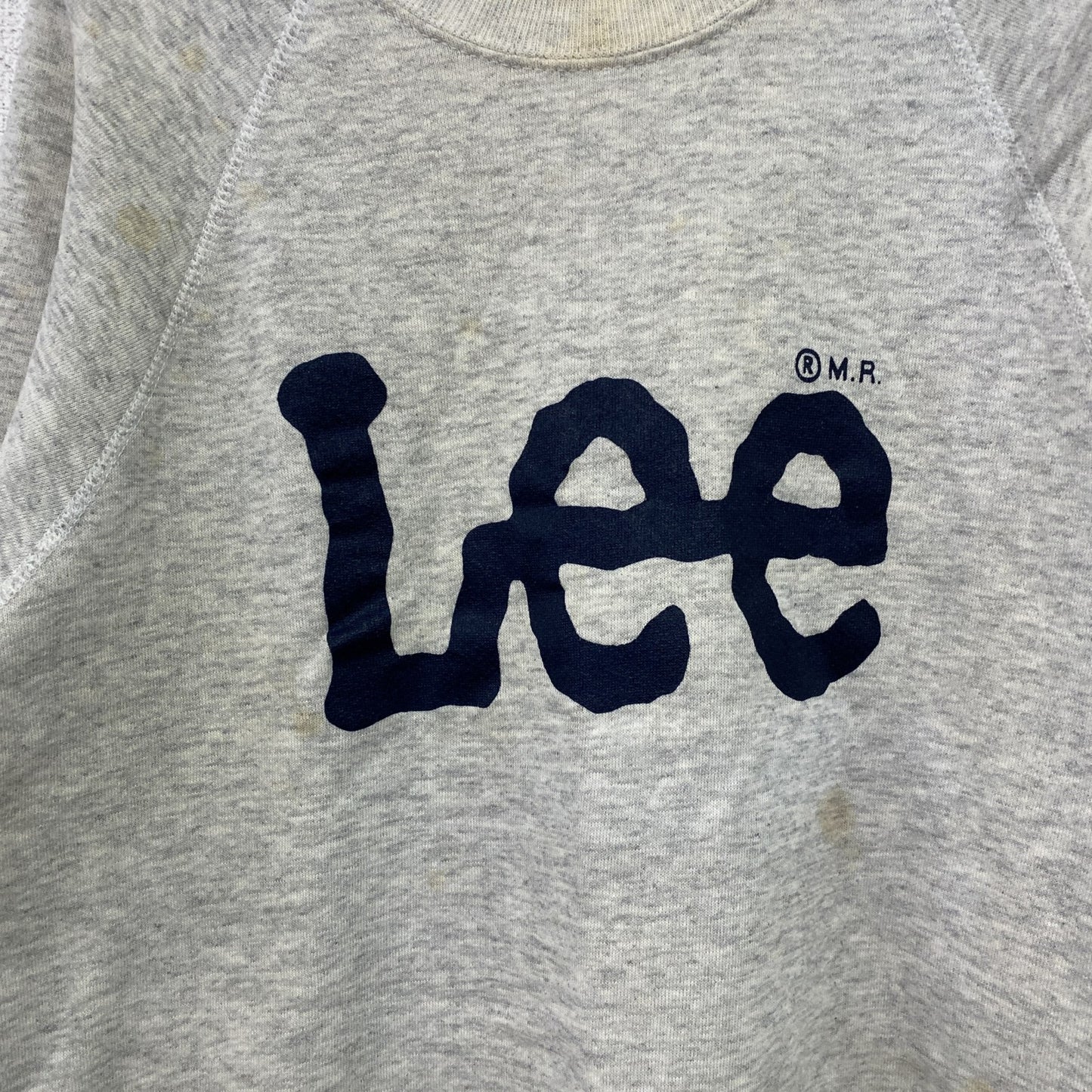 90s　Lee　リー　スウェット/トレーナー　ラグランスリーブ　ヴィンテージ　灰色　グレー　Lサイズ