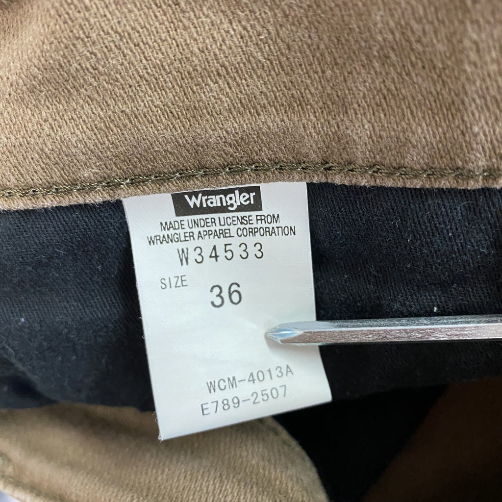 Wrangler　ラングラー　デニムパンツ/ジーンズ　ジップフライ　フェード　茶色　ブラウン　36サイズ
