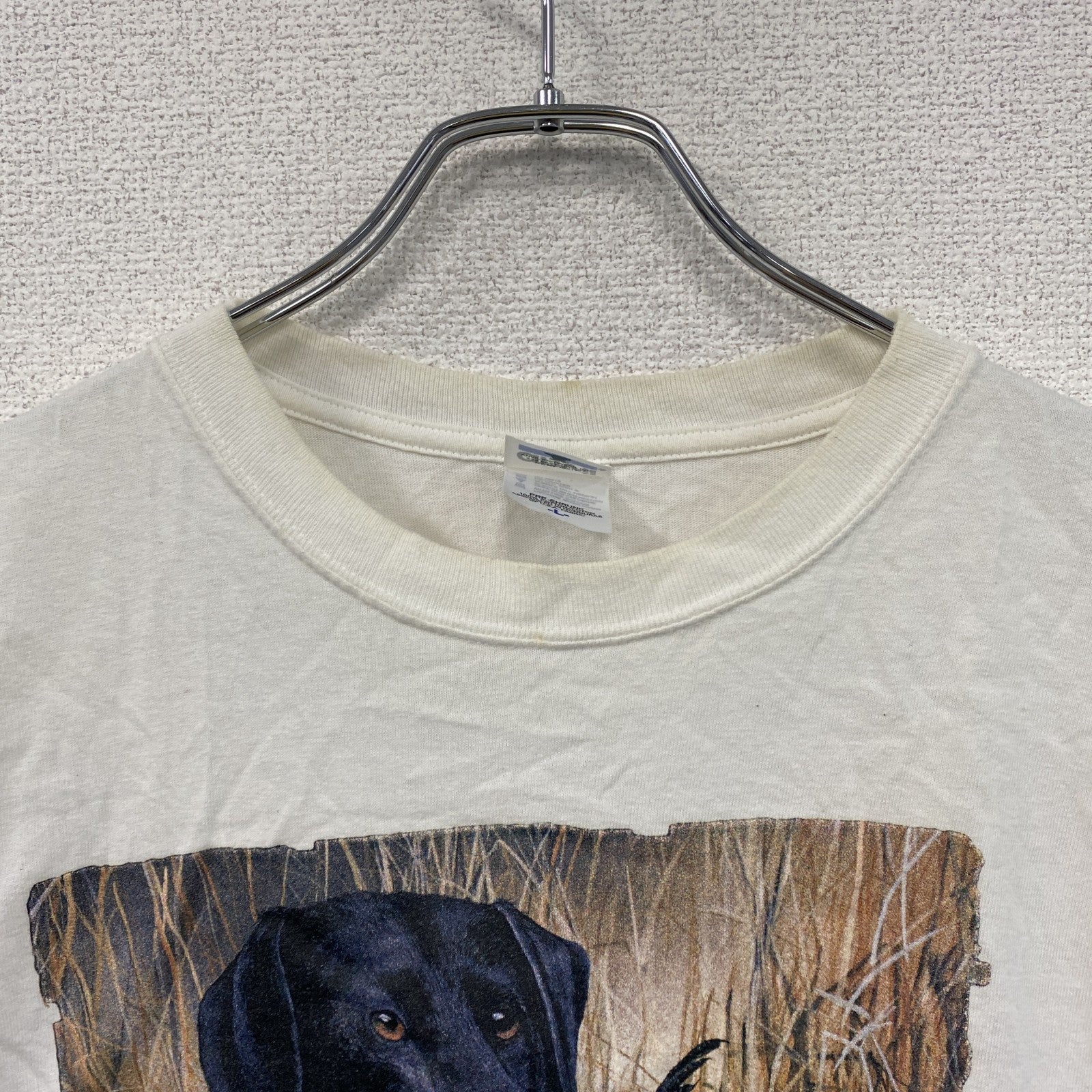 anvil　アンビル　半袖プリントTシャツ　白　ホワイト　Lサイズ