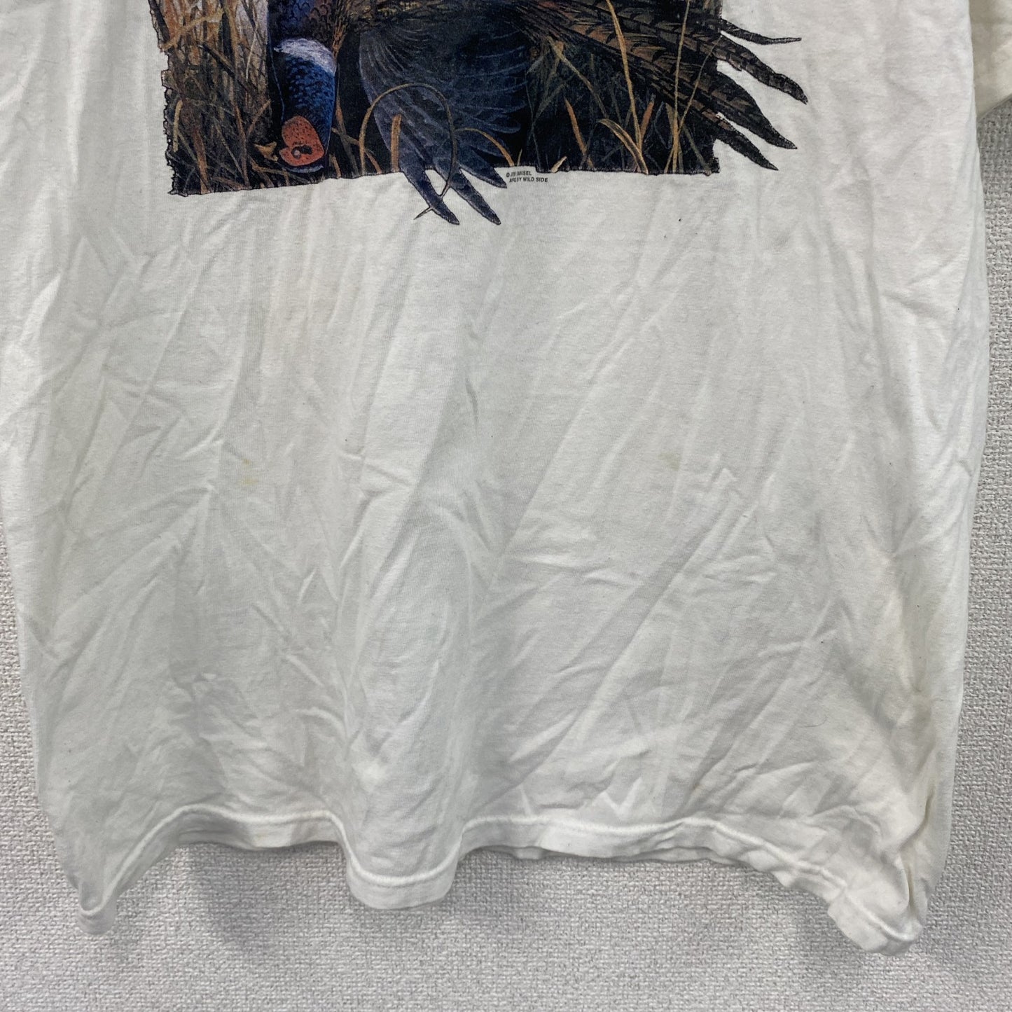 anvil　アンビル　半袖プリントTシャツ　白　ホワイト　Lサイズ