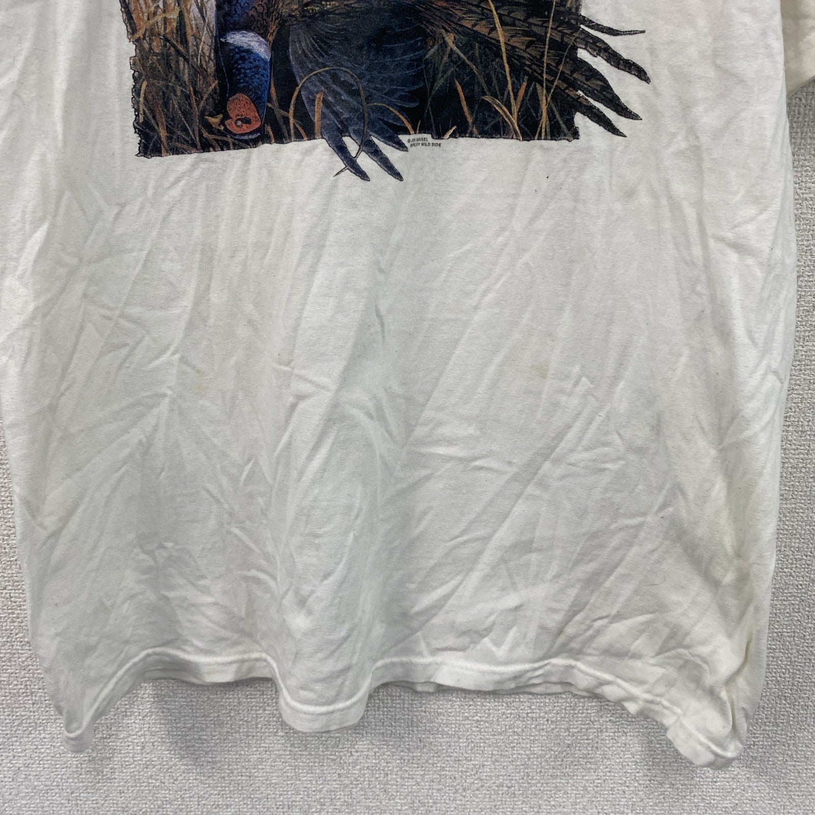 anvil　アンビル　半袖プリントTシャツ　白　ホワイト　Lサイズ
