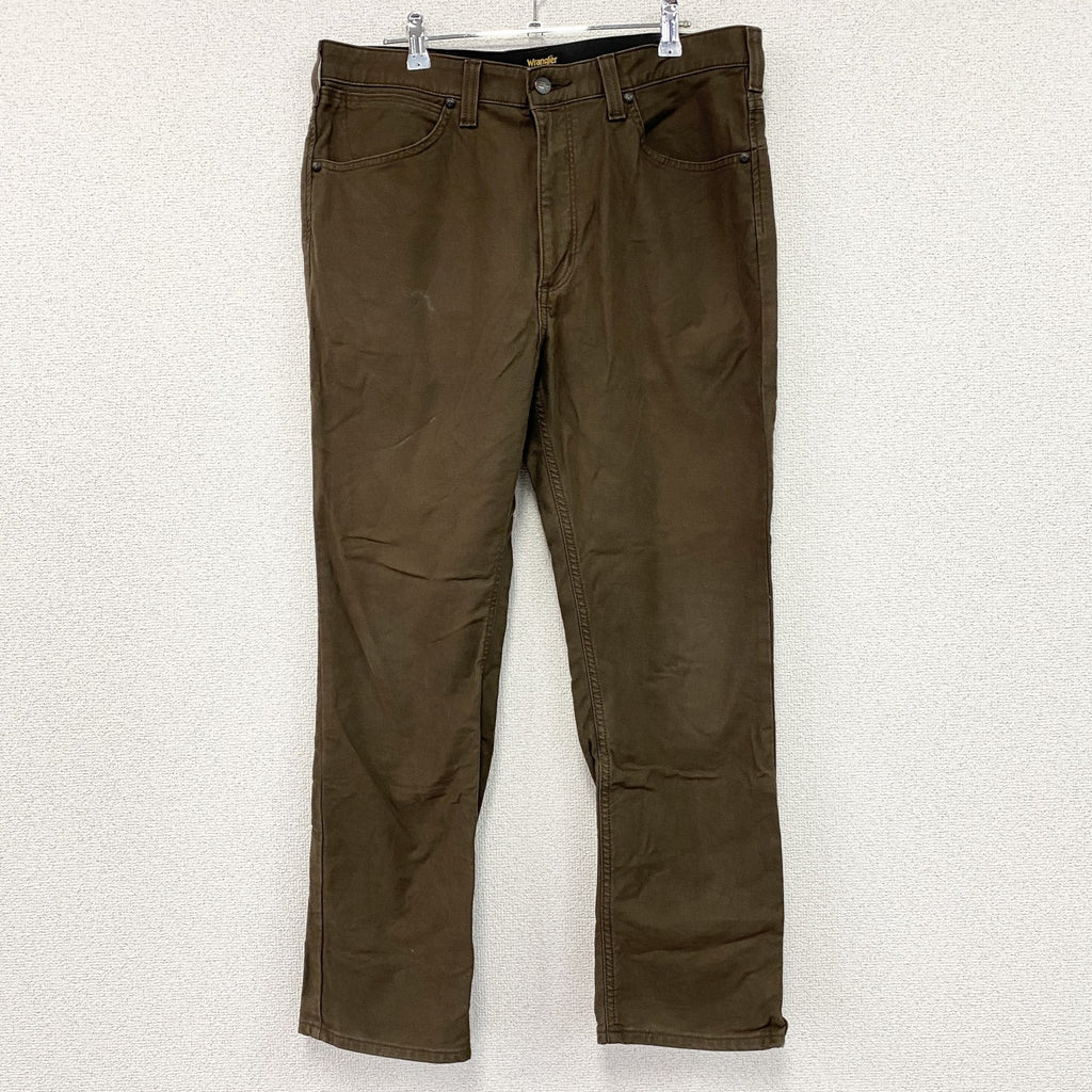 Wrangler　ラングラー　デニムパンツ/ジーンズ　ジップフライ　茶色　ブラウン　XLサイズ