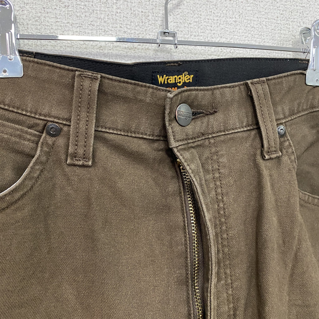 Wrangler　ラングラー　デニムパンツ/ジーンズ　ジップフライ　茶色　ブラウン　XLサイズ