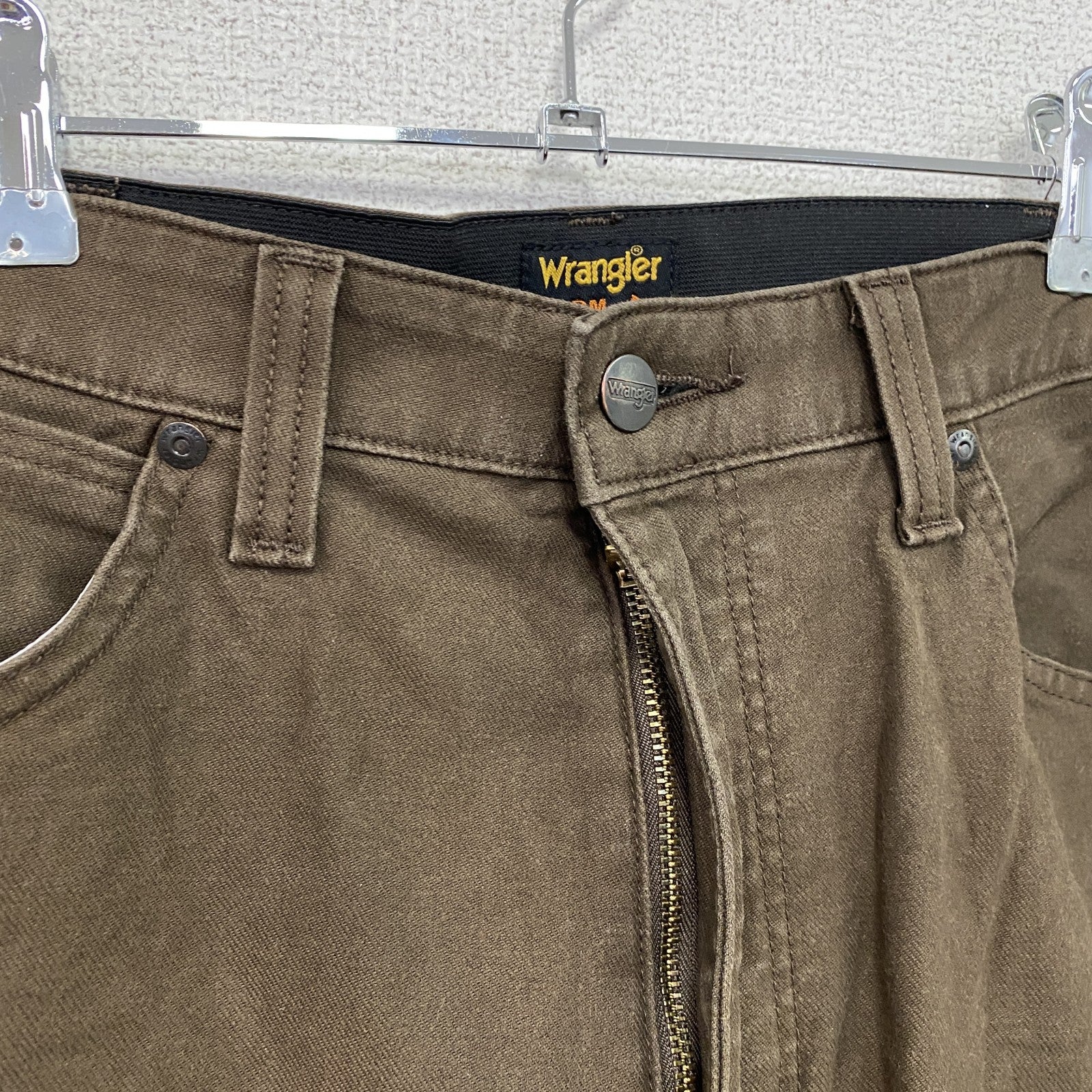 Wrangler　ラングラー　デニムパンツ/ジーンズ　ジップフライ　茶色　ブラウン　XLサイズ