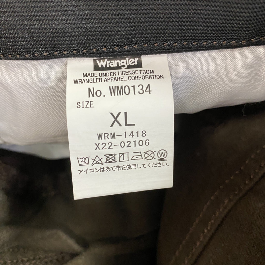 Wrangler　ラングラー　デニムパンツ/ジーンズ　ジップフライ　茶色　ブラウン　XLサイズ