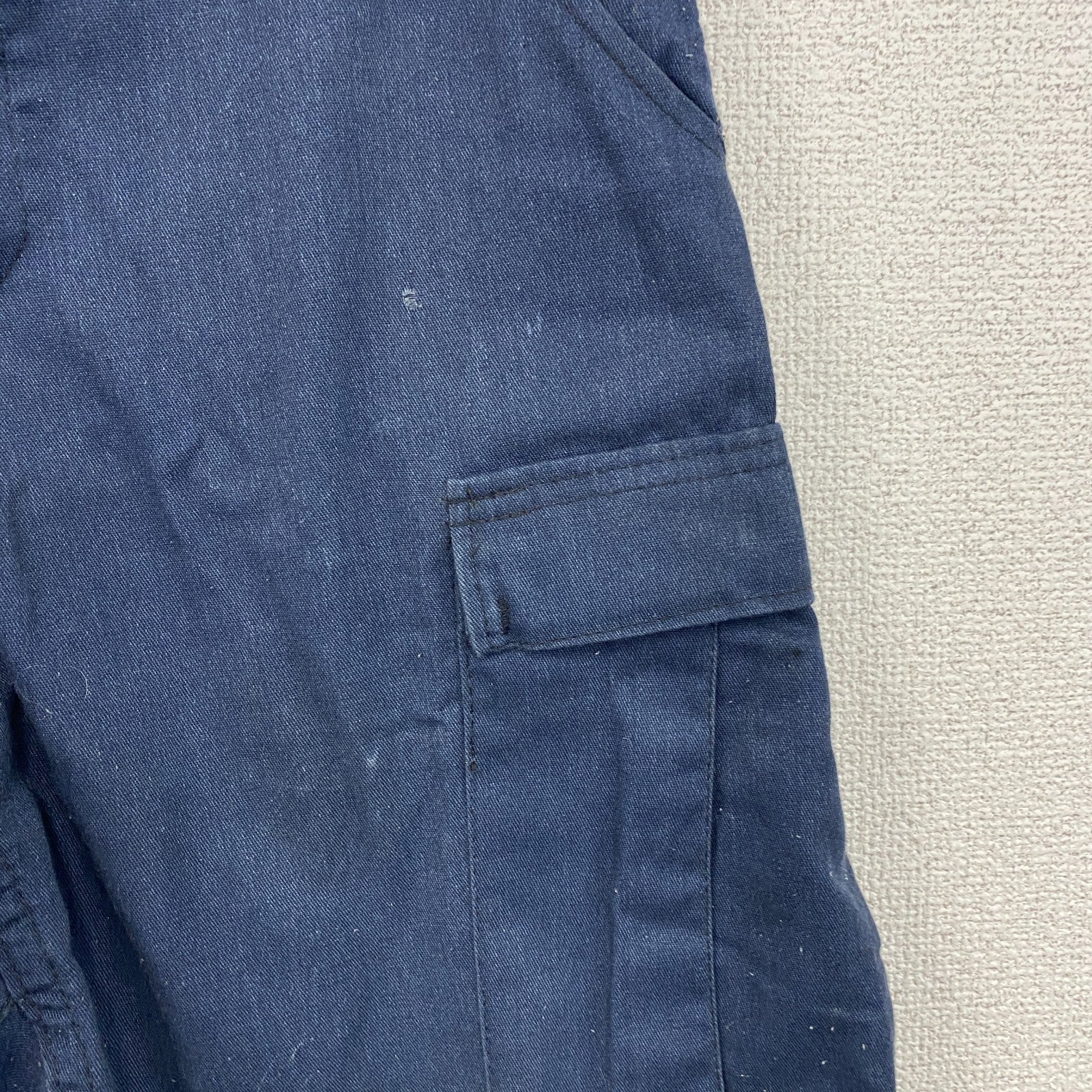 ATLANCO　アトランコ　コンバットトラウザー　ミリタリーパンツ　ボタンフライ　紺　ネイビー　Sサイズ