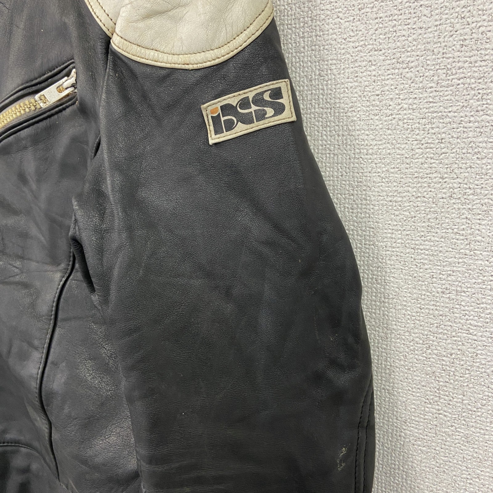 ixs　レザージャケット　シングルライダースジャケット　ユーロ　黒　ブラック　54サイズ
