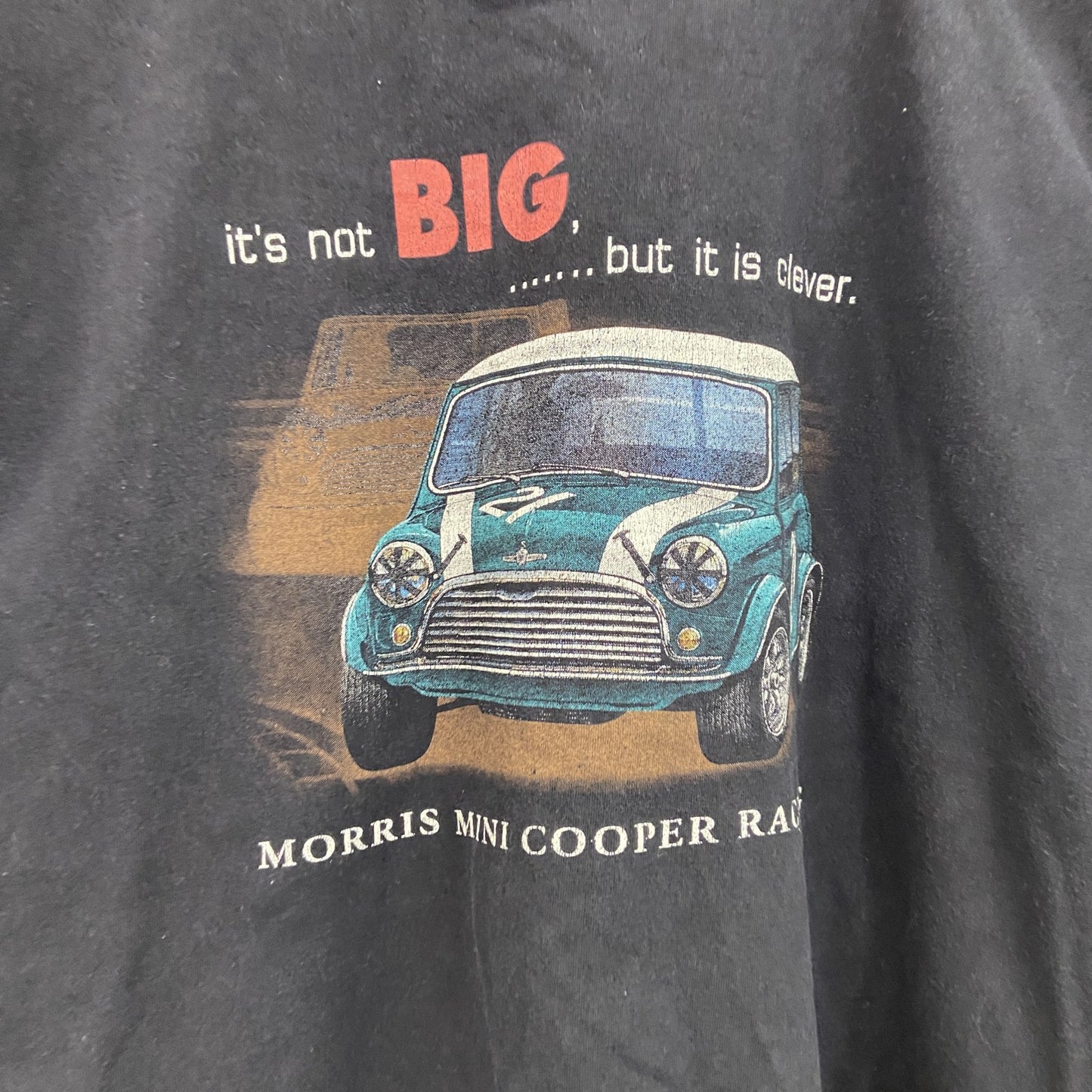 ～00s　SURVIVOHS　BMW MINI　半袖プリントTシャツ　企業ロゴ　ヴィンテージ　黒　ブラック　XLサイズ