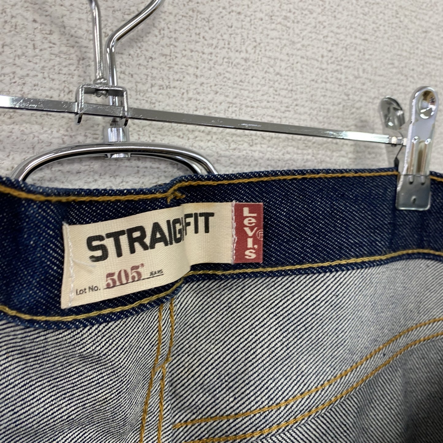 Levi’s　リーバイス　505　デニムパンツ　ストレートパンツ　インディゴ　W34サイズ