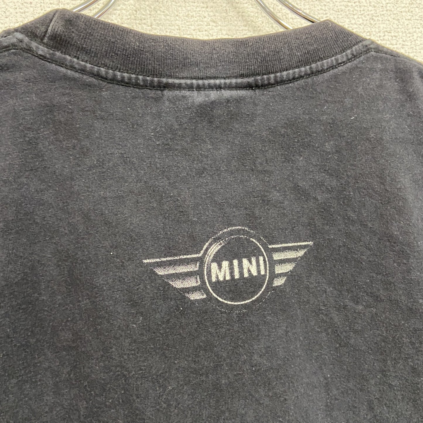 ～00s　SURVIVOHS　BMW MINI　半袖プリントTシャツ　企業ロゴ　ヴィンテージ　黒　ブラック　XLサイズ
