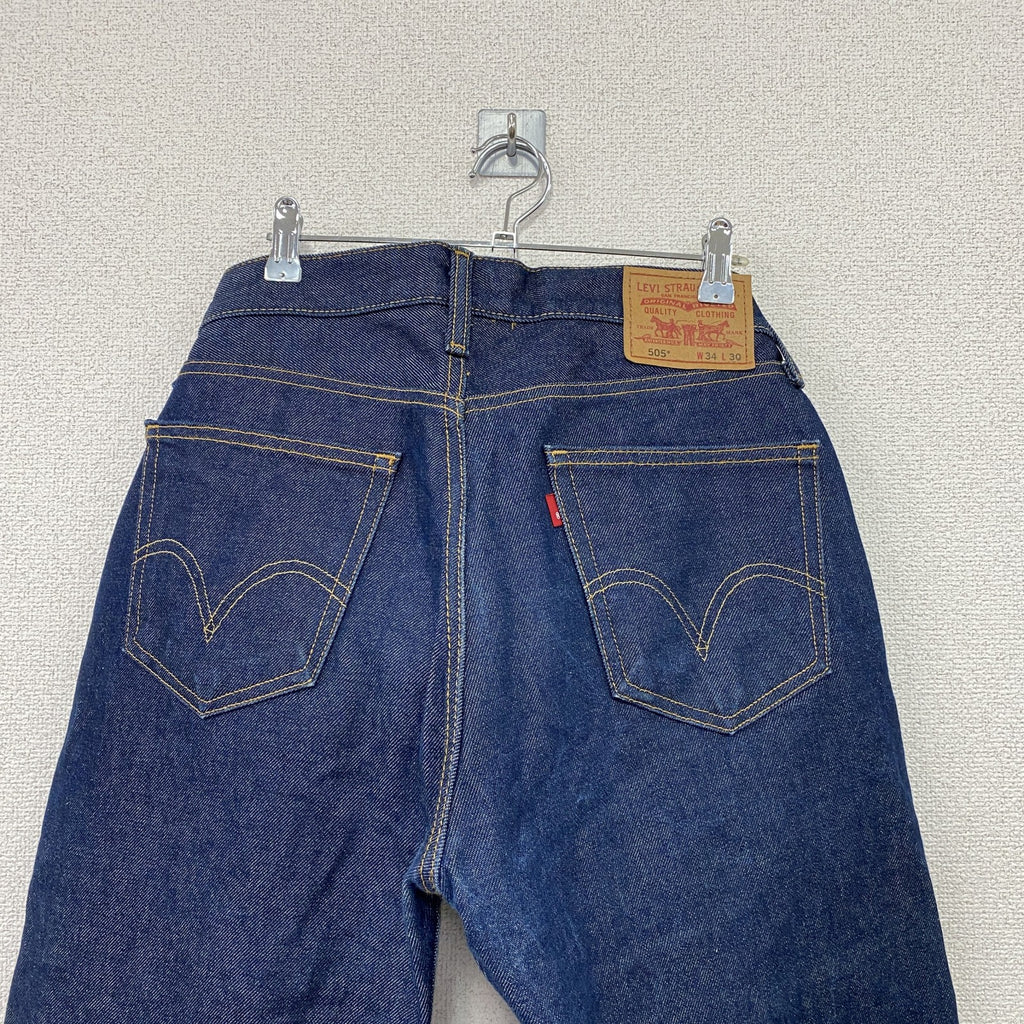 Levi’s　リーバイス　505　デニムパンツ　ストレートパンツ　インディゴ　W34サイズ