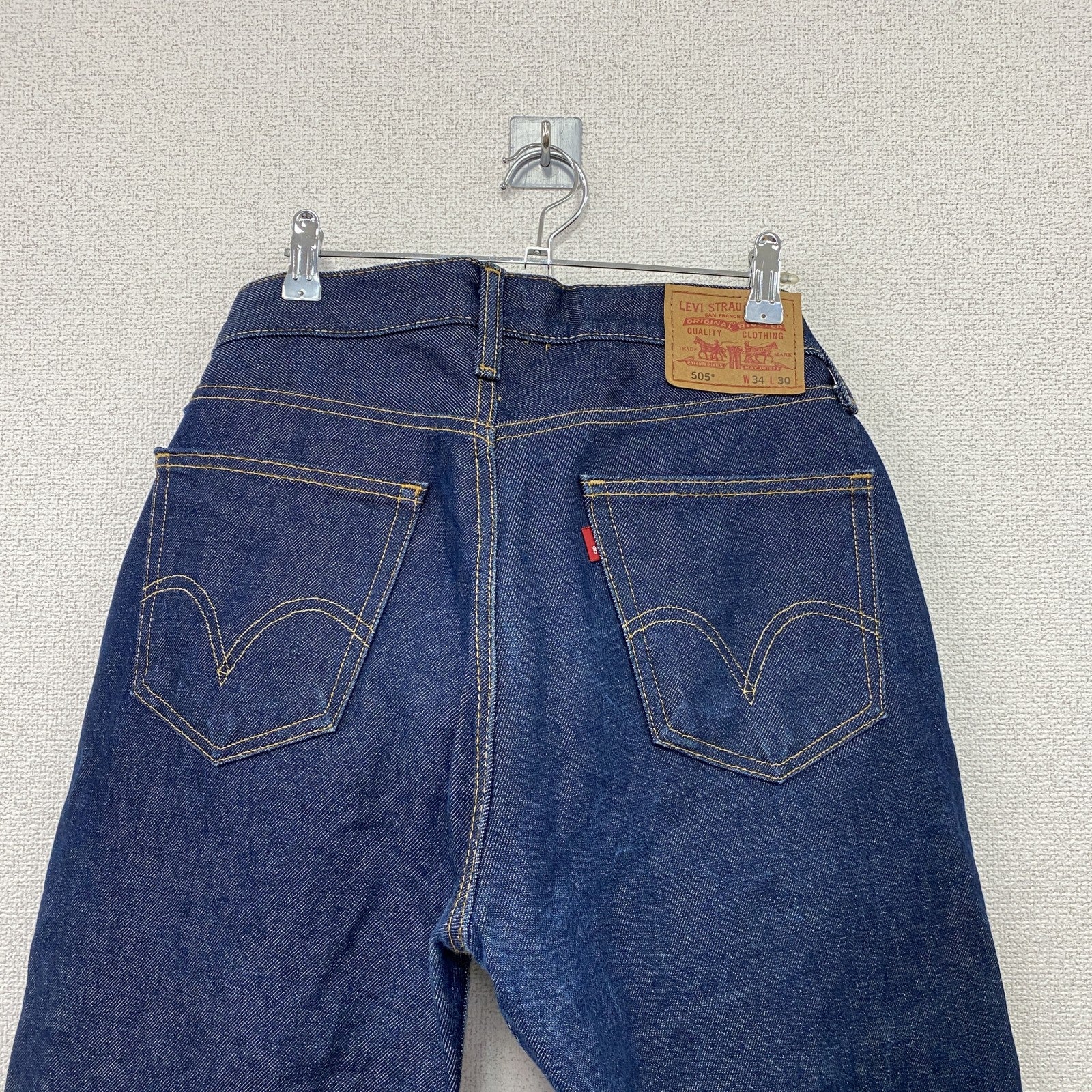 Levi’s　リーバイス　505　デニムパンツ　ストレートパンツ　インディゴ　W34サイズ