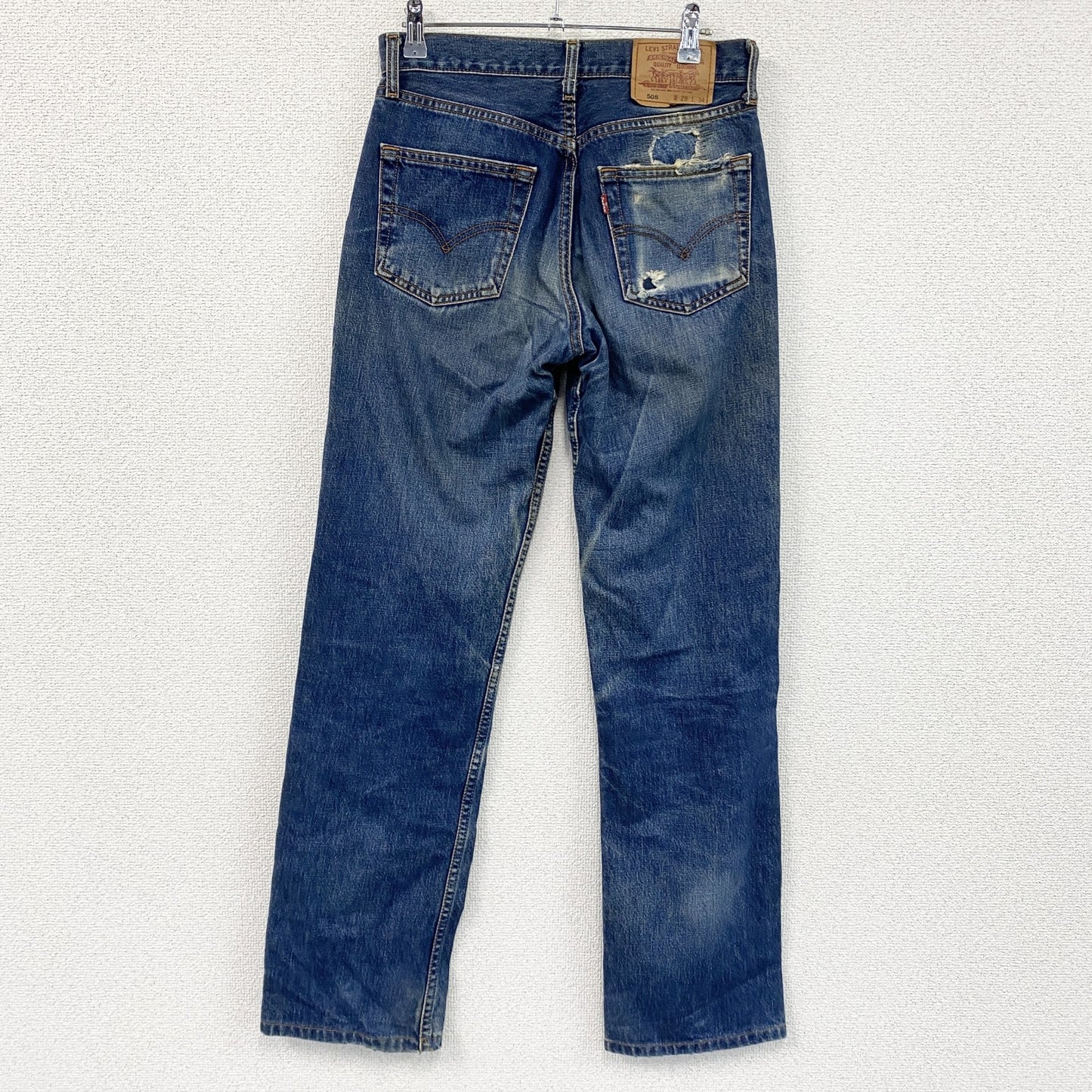 Levi's　リーバイス　508　デニムパンツ/ジーンズ　ジップフライ　インディゴ　W29サイズ　