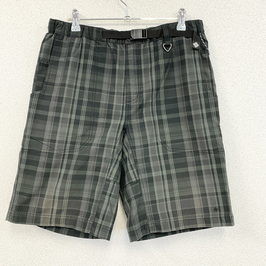 Columbia　コロンビア　ムルコイショーツ　ハーフパンツ/ショートパンツ　チェック柄　緑　グリーン　Lサイズ