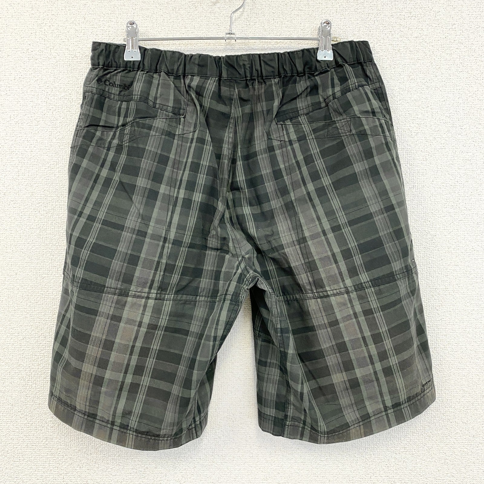 Columbia　コロンビア　ムルコイショーツ　ハーフパンツ/ショートパンツ　チェック柄　緑　グリーン　Lサイズ