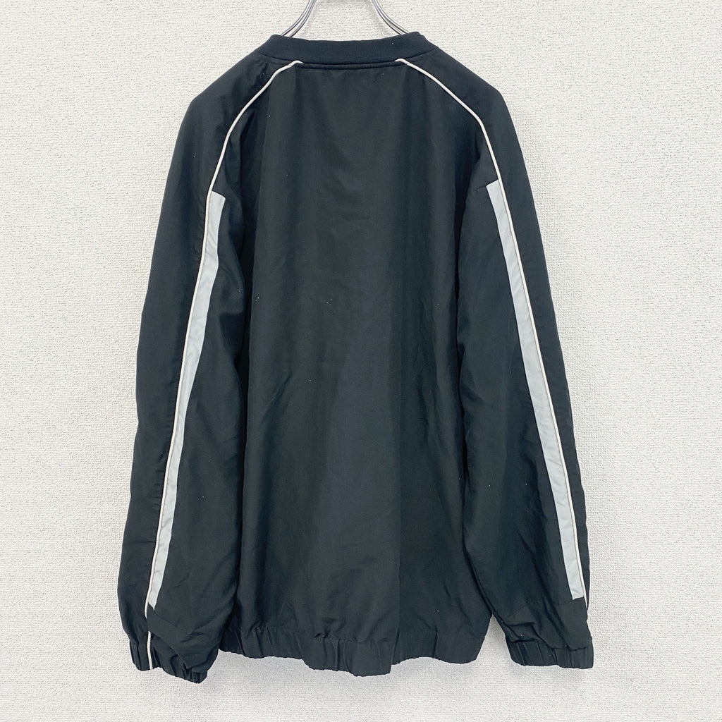 NFL　TEAMAPPAREL　チームアパレル　プルオーバーナイロンジャケット　黒　ブラック　Lサイズ