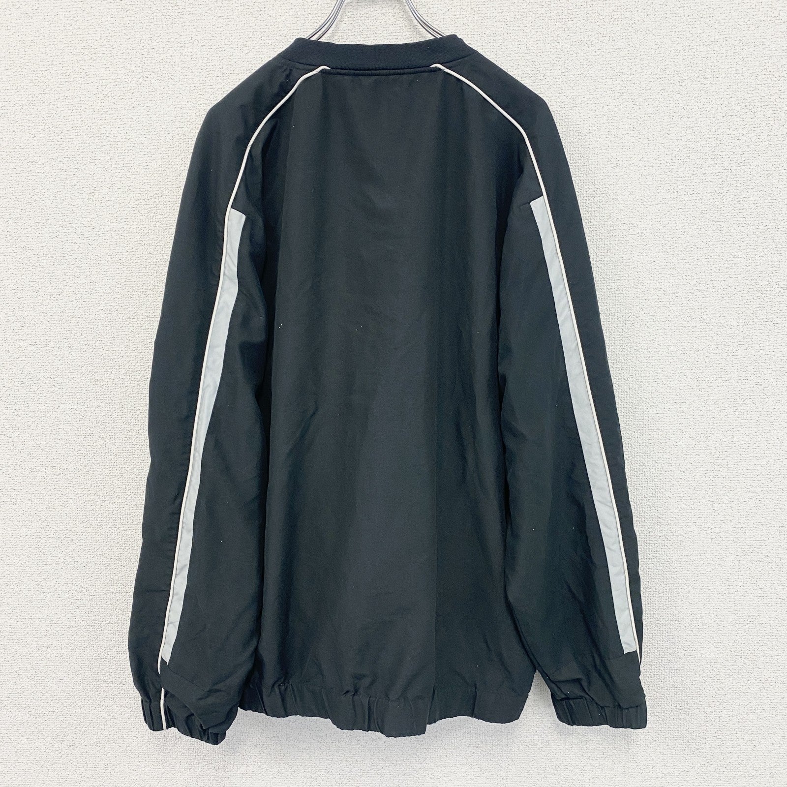 NFL　TEAMAPPAREL　チームアパレル　プルオーバーナイロンジャケット　黒　ブラック　Lサイズ