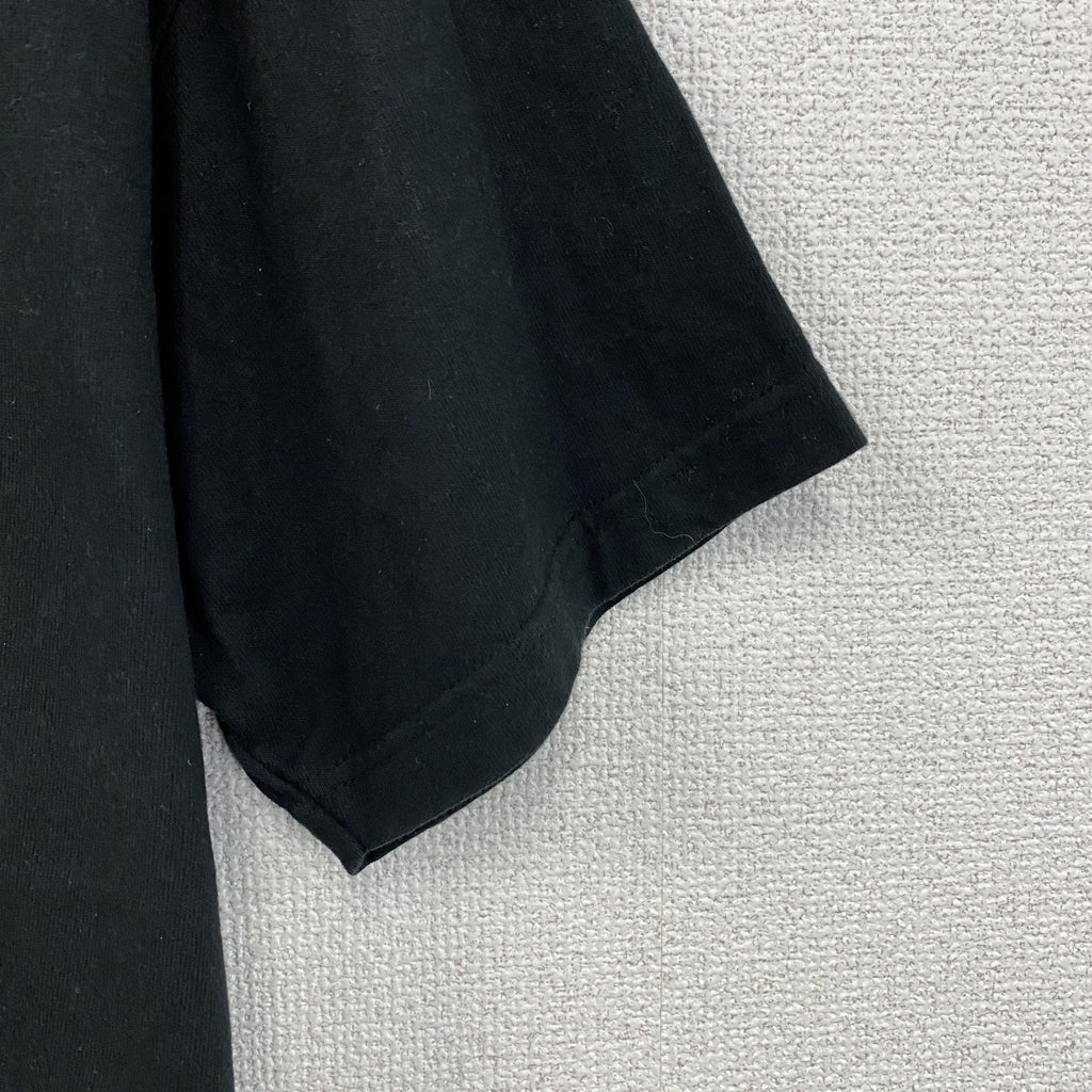 フジテレビ　とんねるずのみなさんのおかげでした　男気ジャンケン　半袖プリントTシャツ　黒　ブラック　Lサイズ