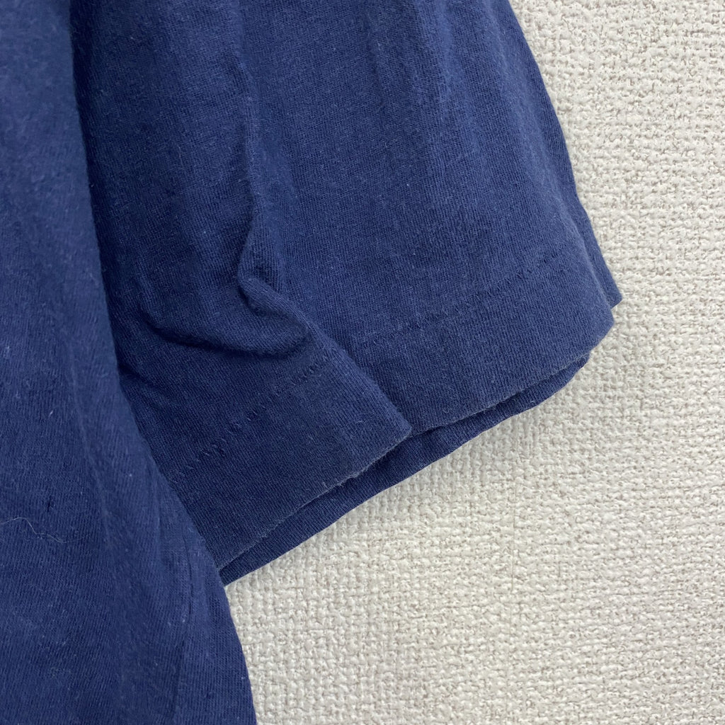 90s～　U.S.NAVY　アメリカ海軍　半袖プリントTシャツ　ヴィンテージ　シングルステッチ　紺　ネイビー　