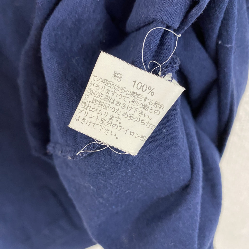 90s～　U.S.NAVY　アメリカ海軍　半袖プリントTシャツ　ヴィンテージ　シングルステッチ　紺　ネイビー　