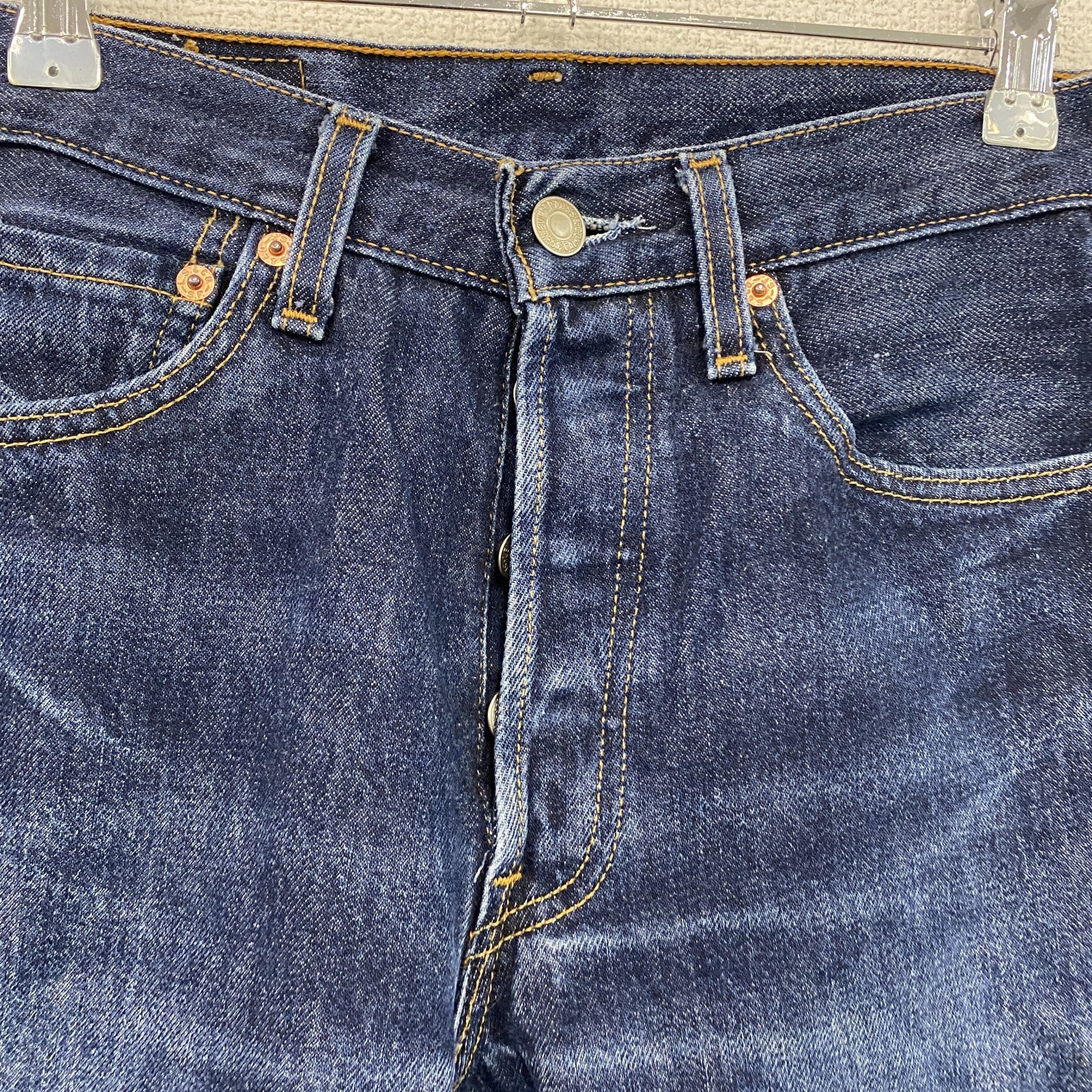 Levi's　リーバイス　501　デニムパンツ/ジーンズ　ボタンフライ　インディゴ　W28サイズ