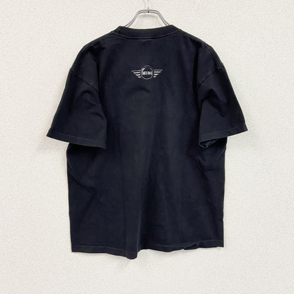 ～00s　SURVIVOHS　BMW MINI　半袖プリントTシャツ　企業ロゴ　ヴィンテージ　黒　ブラック　XLサイズ