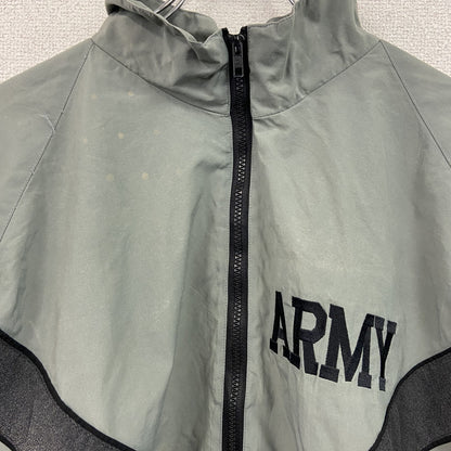 00s　U.S.ARMY　IPFU　トレーニングジャケット　ナイロンジャケット　ミリタリー　ヴィンテージ　カーキ　Lサイズ